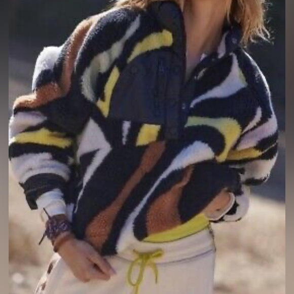 Free people FP Movement Rocky Ridge Pullover Sherpa fleece - SM - Picture 1 of 6